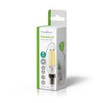 Lampada LED retrò regolabile a filamento E14 | Candela | 4.8 W | 470 lm ND202 LEDBDFE14CAN02 5412810267910