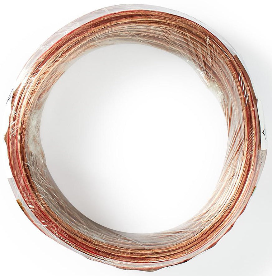 Cavo per Altoparlante 2x 0,75 mm2 15,0 m Avvolgibile Trasparente 5412810312467 541281031246  CAGW0750TR150  ND2190
