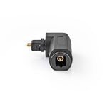 Adattatore Audio Ottico angolato 90° Maschio TosLink - Femmina TosLink 10 pezzi Nero CAGP25920BK 5412810298969 ND2296Adattatore Audio Ottico angolato 90° Maschio TosLink - Femmina TosLink 10 pezzi Nero CAGP25920BK 5412810298969 ND2296