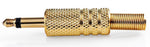 Connettore Jack Mono Maschio da 3,5mm confezione da 25 pezzi oro CAVC22980GD 5412810299539 ND2297