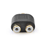 Adattatore subwoofer Maschio RCA - 2x Femmina RCA 10 pezzi Nero CAGP24940BKG 5412810298600 ND2313Adattatore subwoofer Maschio RCA - 2x Femmina RCA 10 pezzi Nero CAGP24940BKG 5412810298600 ND2313