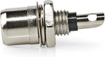 Connettore RCA maschio per cavo argento/nero confezione da 25 CAVC24922BK 5412810299683 ND3718