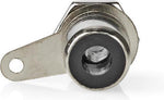 Connettore RCA maschio per cavo argento/nero confezione da 25 CAVC24922BK 5412810299683 ND3718