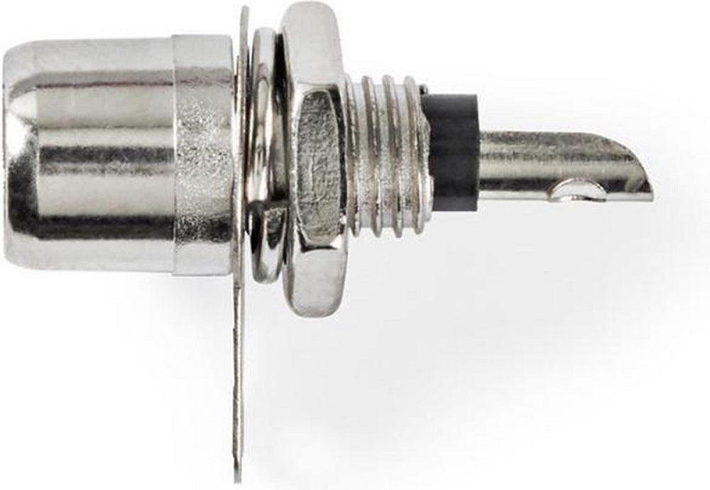 Connettore RCA maschio per cavo argento/nero confezione da 25 CAVC24922BK 5412810299683 ND3718