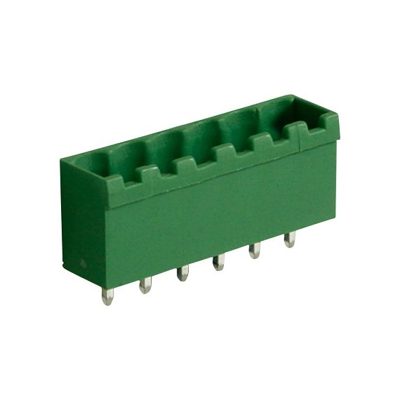 Connettore maschio THT Solder Pin [PCB, Through-Hole] 6P