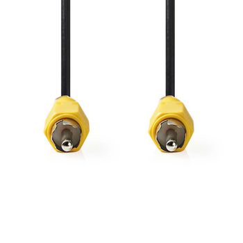 Cavo Video Composito RCA maschio-RCA maschio 5m Nero CVGP24100BK50   5412810280162 ND3534