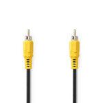 Cavo Video Composito RCA maschio-RCA maschio 5m Nero
