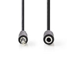 Cavo Audio Stereo Maschio da 3,5mm-Femmina da 3,5 mm 3m Nero CAGP22050BK30 5412810280759 ND3566