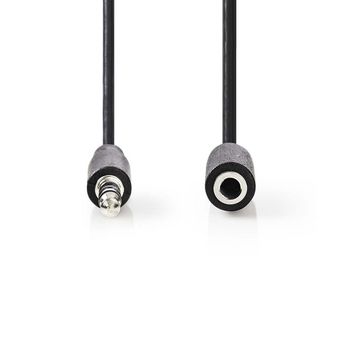 Cavo Audio Stereo Maschio da 3,5mm-Femmina da 3,5 mm 3m Nero CAGP22050BK30 5412810280759 ND3566