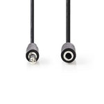 Cavo audio stereo con controllo del volume Maschio da 3,5mm-Femmina 1m Nero CAGB22090BK10 5412810288120 ND3578