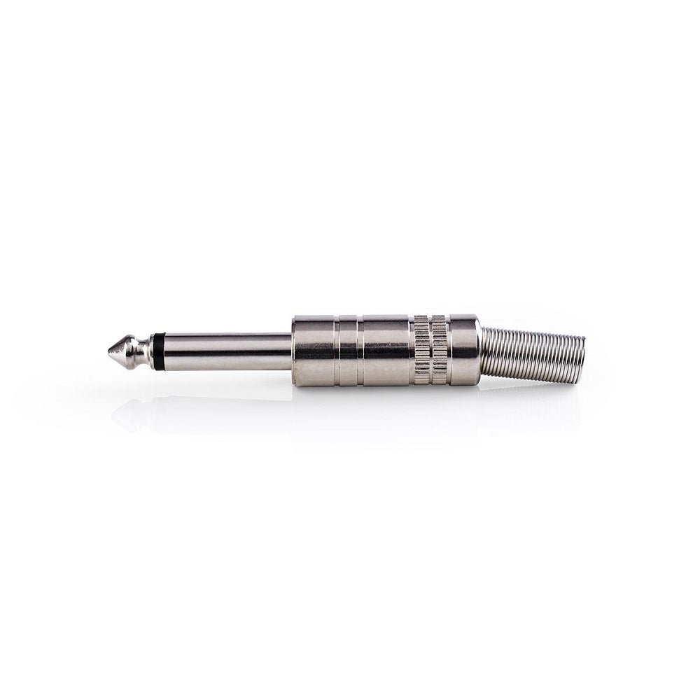 Connettore Jack Mono Maschio da 6,35mm confezione da 25 pezzi Metallo CAVC23980ME 5412810299461 ND3782
