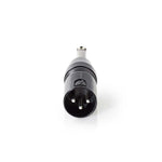 Adattatore XLR Mono Maschio a 3 pin XLR-Maschio da 6,35mm COTP15942BK 5412810296248 ND3808