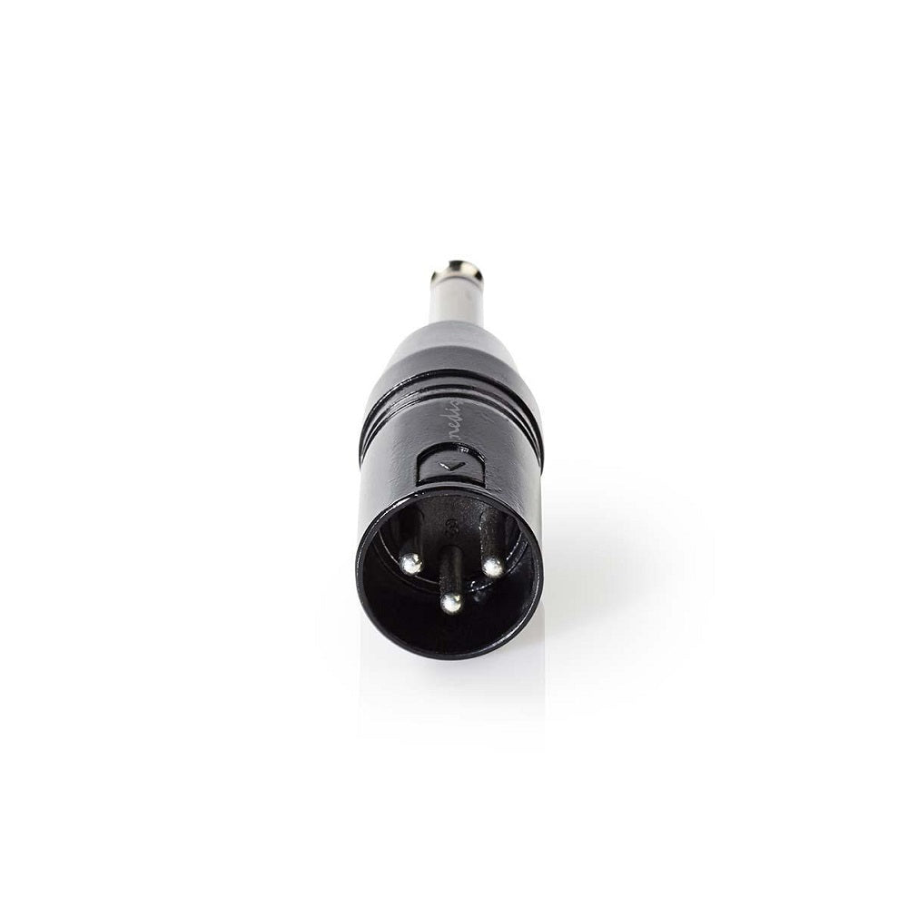 Adattatore XLR Mono Maschio a 3 pin XLR-Maschio da 6,35mm COTP15942BK 5412810296248 ND3808