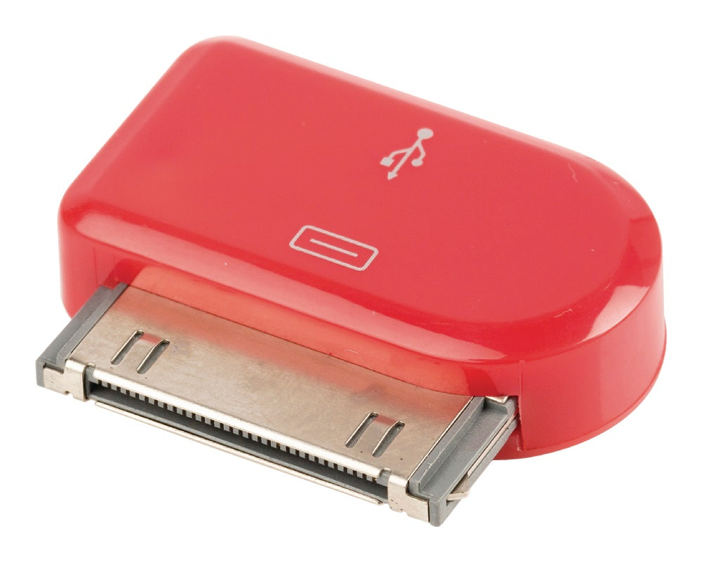 30-Pin Adapter Dock Apple 30-Pin-USB Micro B Femmina Rosso VLMP39900R 5412810199310 ND3846