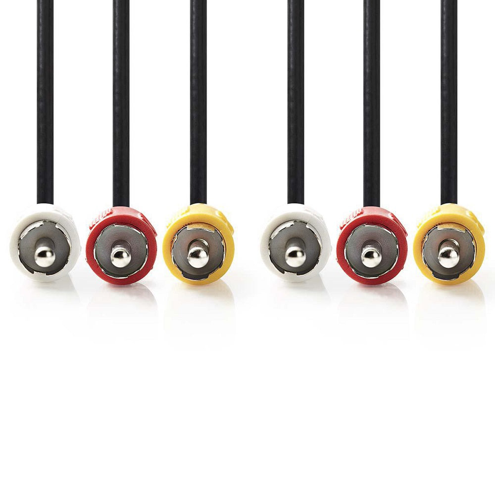 Cavo Video Composito 3x RCA maschio-3x RCA maschio 3m CVGP24300BK30 5412810280216 ND3922
