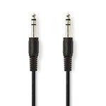 Cavo Audio Stereo Maschio da 6,35mm-Maschio da 6,35mm 2m