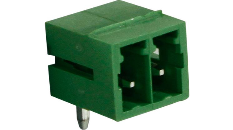 Connettore maschio, 2 Poli, 3.5mm Passo, 10A, 1.31mm², Angolo retto