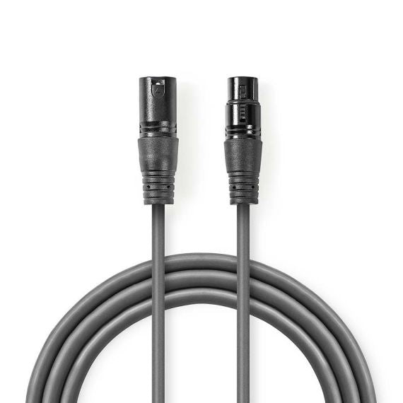 Cavo Audio XLR Bilanciato Maschio a 3 Pin XLR-Femmina a 3 Pin 3m