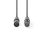Cavo DMX Digitale da 110 Ohm Maschio a 3 Pin XLR-Femmina a 3 Pin XLR 3m COTH15012GY30 5412810295951 ND5002