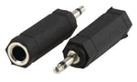 Adattatore audio mono 3,5 mm maschio - 6.35mm femmina confezione 10 pezzi