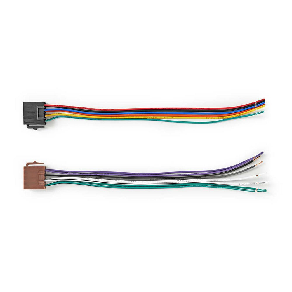 Cavo ISO Standard Connettore radio-2x Connettore per Auto 0,15m ISOCSTANDVA 5412810298471