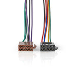 Cavo ISO Standard Connettore radio-2x Connettore per Auto 0,15m