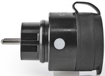 Presa Schuko Wi-Fi 10A 2500W massimo IP44 nera Nedis WIFIPO110FBK 5412810334025 ND5533