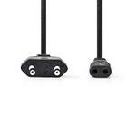 Cavo di alimentazione Spina Euro-IEC-320-C1 2m PCGP11060BK20 5412810297054 ND5100