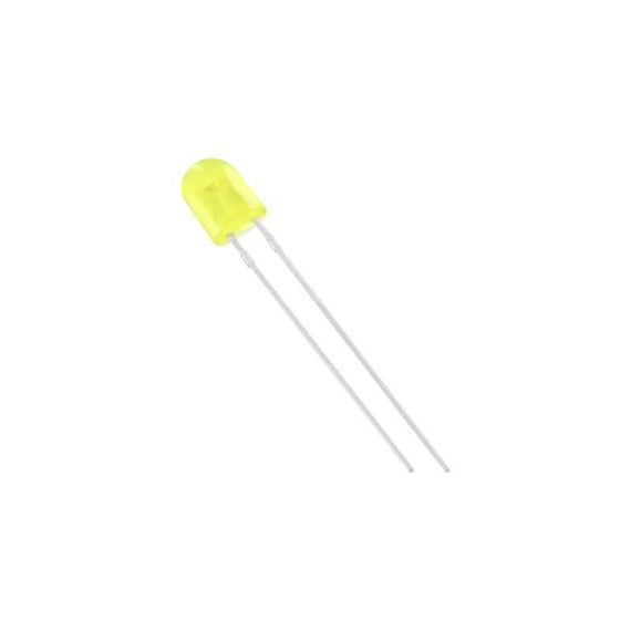 Diodo LED guidato 5mm giallo