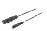 XLR Monocavo XLR 3p (Femmina) - RCA Maschio 1.5 m Sweex