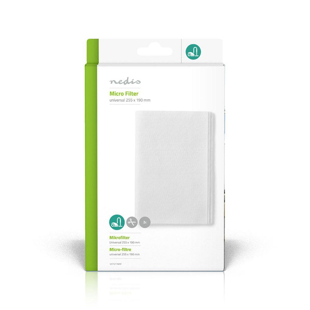 Filtro universale micro per aspirapolvere 255 x 190 mm VCFI211MIIF 5412810285716 ND6496