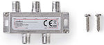 Splitter Satellitare 5-2400 MHz 11.5 dB IN:1/ OUT: 4  75 Ohm