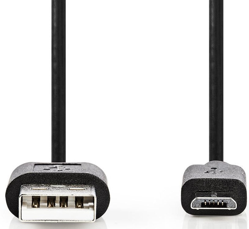 Cavo USB A/microUSB maschio-maschio 480Mbps 9W 5m CCGP60500BK50 5412810274857 ND7153