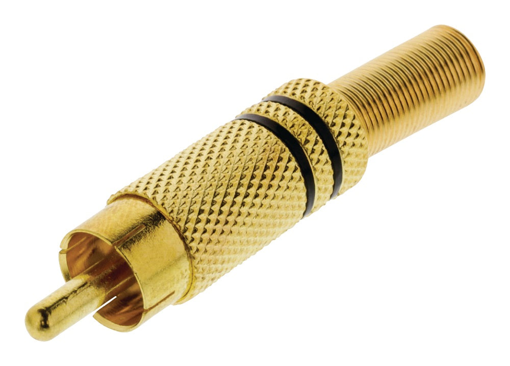 Connettore RCA Maschio Oro confezione da 10