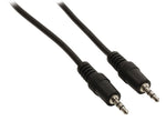 Cavo audio stereo Maschio da 3.5 mm 1.50m nero