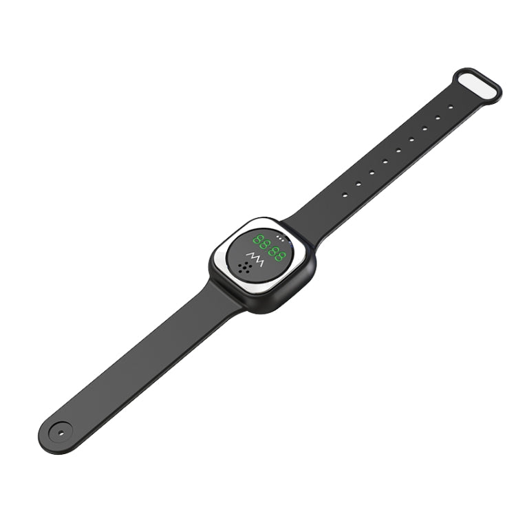 Polsino repellente per zanzare in gel di silice F9 per esterni con orologio, F9 (Black), F9 (White)