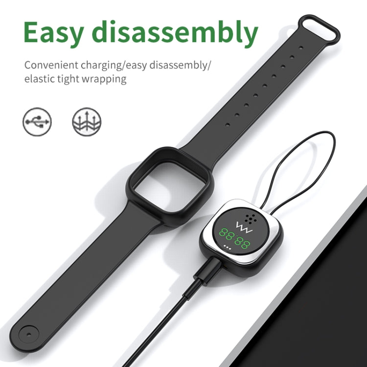 Polsino repellente per zanzare in gel di silice F9 per esterni con orologio, F9 (Black), F9 (White)