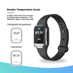 Braccialetto repellente per zanzare a onde ultrasoniche M20 per esterni con orologio e test della temperatura corporea, M20 (Black), M20 (Pink), M20 (White)