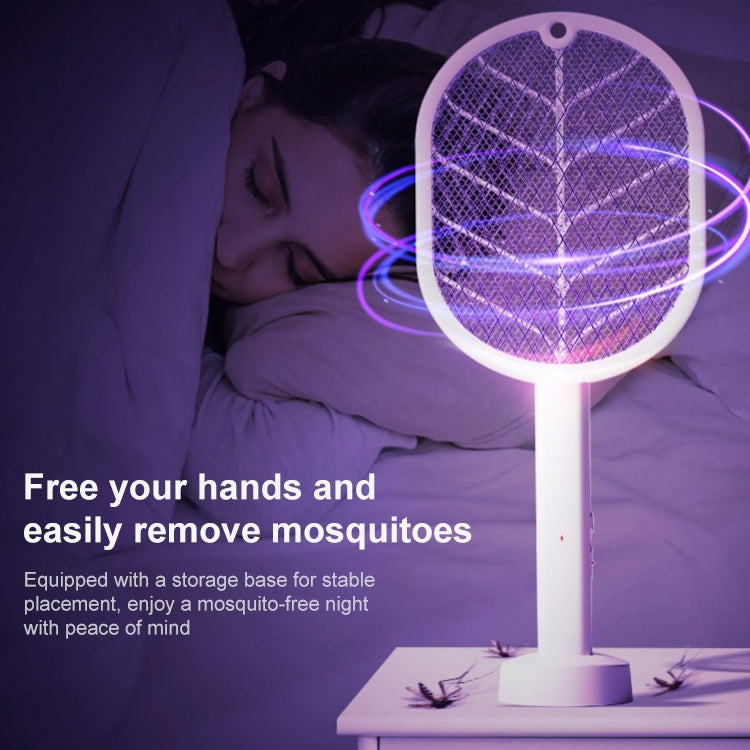 Ricarica USB Mosquito Killer con trappola di luce viola con base, Purple Light