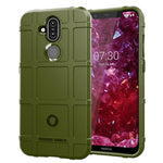 Custodia protettiva antiurto Custodia in silicone a copertura totale per Nokia 8.1 / X7, For Nokia 8.1 / X7