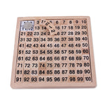 Sussidi didattici Montessori in legno numeri 1-100