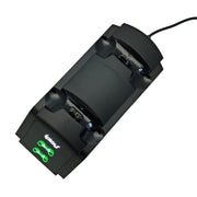 iplay Supporto per stazione dock di ricarica a doppia porta/Supporto di ricarica per controller per Sony Playstation 4 PS4 e Slim PS4 Pro con schermo indicatore display LED, HBP-119