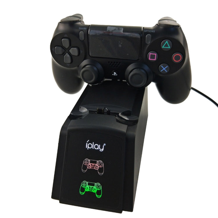 Dock di ricarica doppia porta per controller Sony PS4 con LED