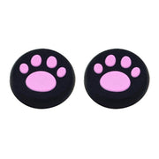 Custodia protettiva in silicone per zampe di gatto carino da 4 pezzi per PS4 / PS3 / PS2 / XBOX360 / XBOXONE / WIIU Gamepad Joystick