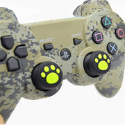 Custodia protettiva in silicone per zampe di gatto carino da 4 pezzi per PS4 / PS3 / PS2 / XBOX360 / XBOXONE / WIIU Gamepad Joystick