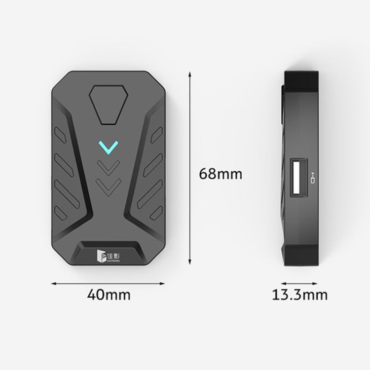 GAMWING MIX Convertitore mouse tastiera portatile Bluetooth 4.0 Mangiare pollo Strumento ausiliario di gioco, MIX