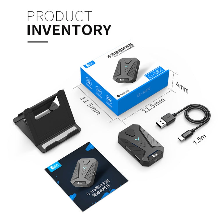 GAMWING MIX Convertitore mouse tastiera portatile Bluetooth 4.0 Mangiare pollo Strumento ausiliario di gioco, MIX
