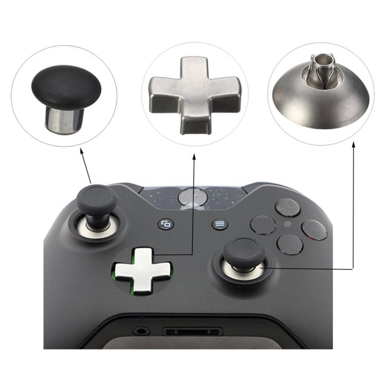 18pcs Game Controller Handle Key Replacement Accessories for Xbox One ELITE