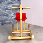 Giocattolo per sedia a dondolo per cavallo a dondolo per bambini, cavallo di Troia, dimensioni: 67x25x54 cm, A-003