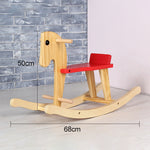 Giocattolo per sedia a dondolo per cavallo a dondolo per bambini, cavallo di Troia, dimensioni: 67x25x54 cm, A-003